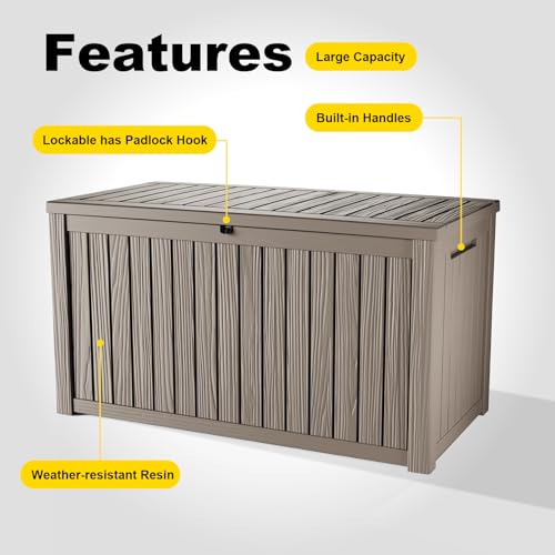 200 Gallon Outdoor Deck Box