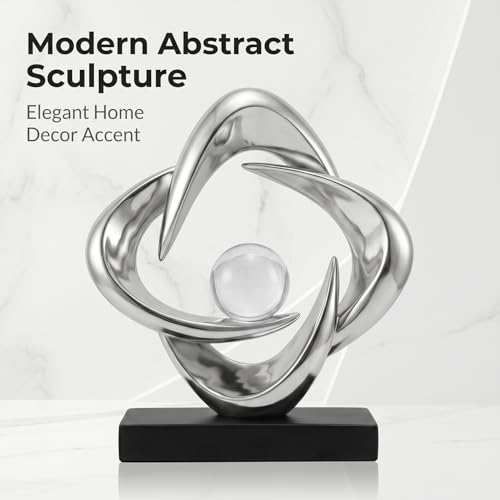 Modern Abstract Sculpture Decor