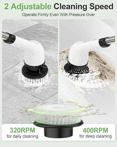 Cordless Electric Spin Scrubber
