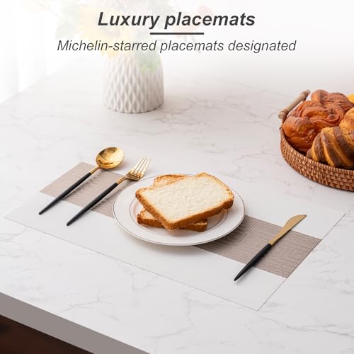 Placemats Set of 6 Washable Indoor (6 Count)