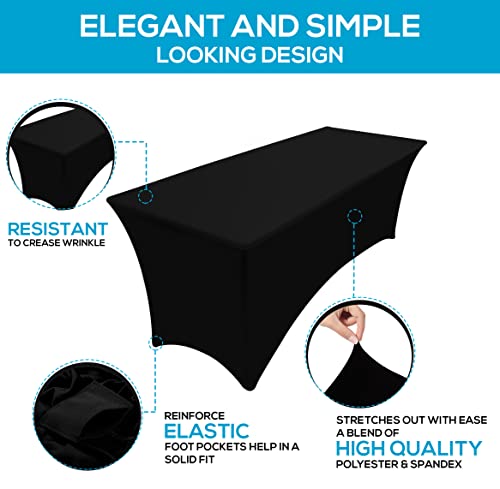 Spandex Table Cloth 1 Pack [8FT