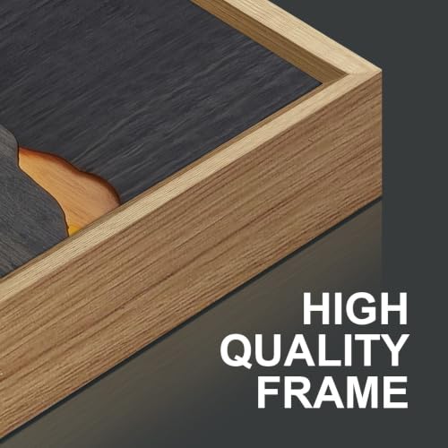 Dark Mountain Framed Canvas Wall Art