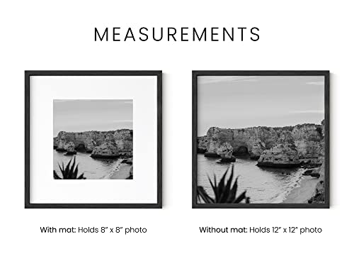 Black Oak Wood 12x12 Picture Frames