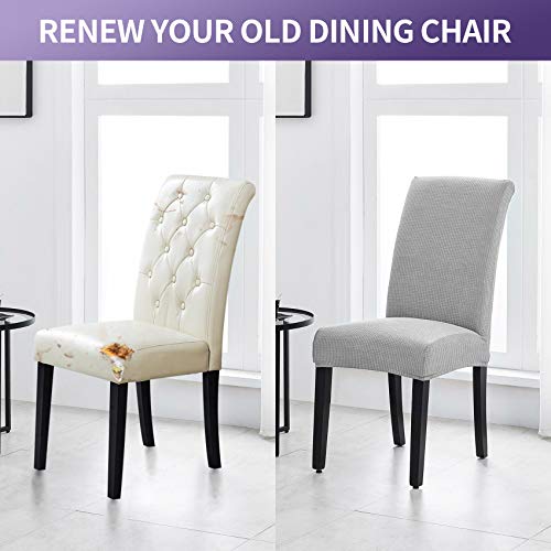 Chair Covers for Dining Room Set of 8 (8 Count)