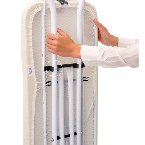 Comfort Ironing Board with Solid Steam Iron Rest