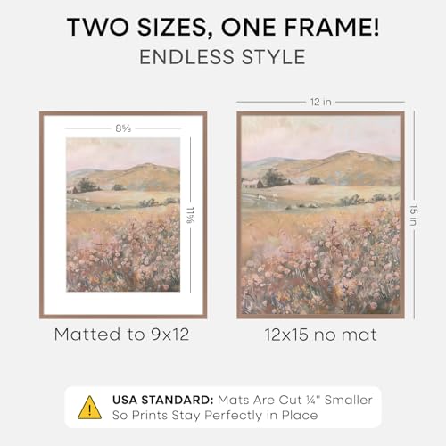 12x15 Mocha Picture Frame (2 Count)