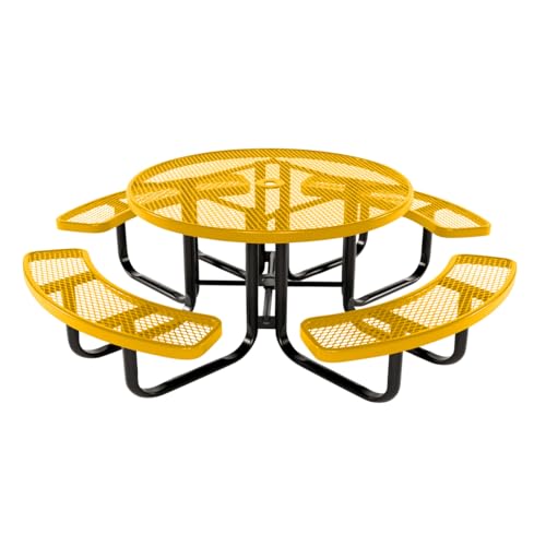46In Round Picnic Table