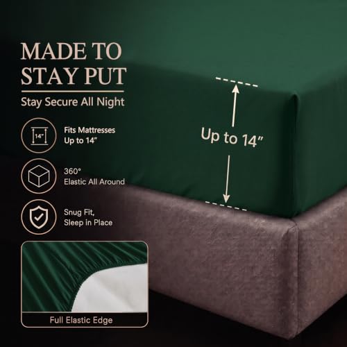 Oversized King Comforter Set Emerald Green
