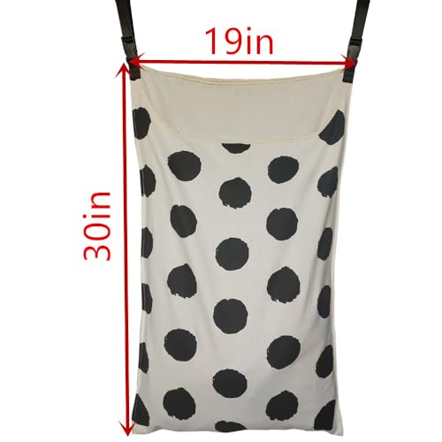 Adjustable Space Saving Door Hanging Laundry Hamper Bag Dorm Laundry Bag