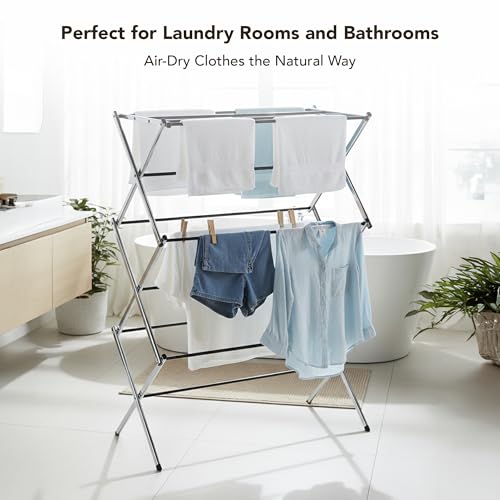 Portable Collapsible Clothing Dryer Rack