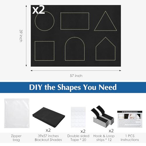 Blackout Window Cover (30.875 Sq Ft)