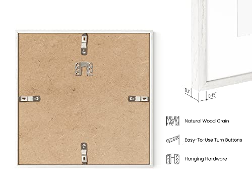 White Oak Wood 10x10 Picture Frames (3 Count)