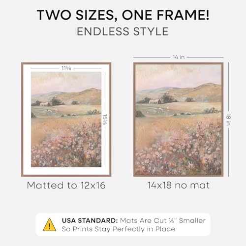 14x18 Mocha Picture Frame