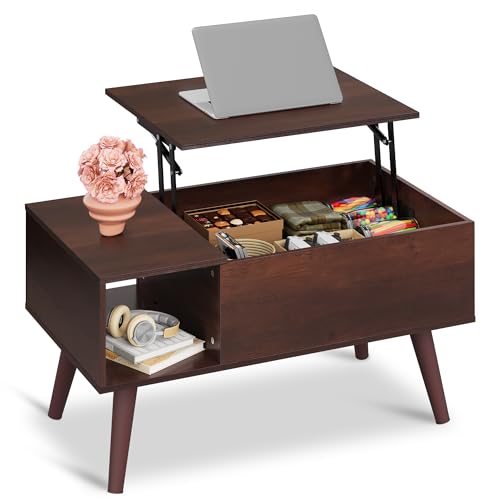 Lift Top Coffee Table with Hidden Storage