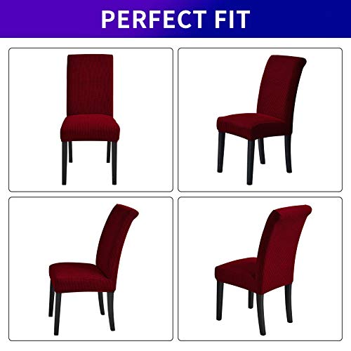 Stretch Chair Covers for Dining Room Set of 8