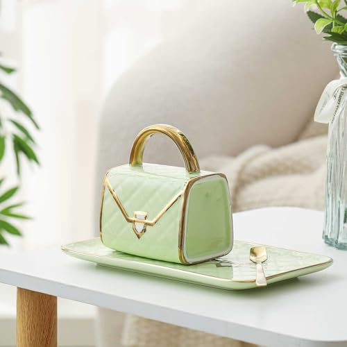 1 Set Coffee Mug Elegant Handbag Shaped Cup