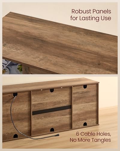 Farmhouse TV Stand for 65'' TV