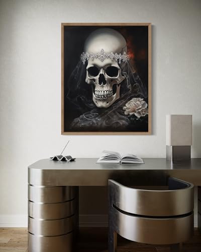 Skull Bride Poster Art Print