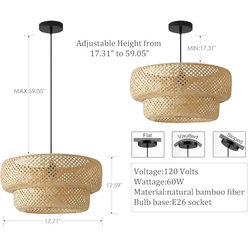 Bamboo Pendant Light