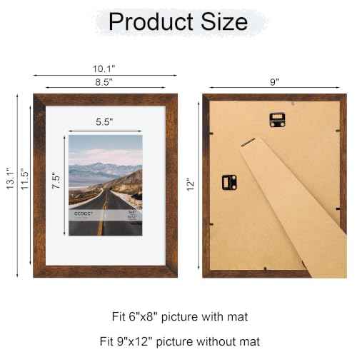 9x12 Picture Frame Set of 4 (4 Count)