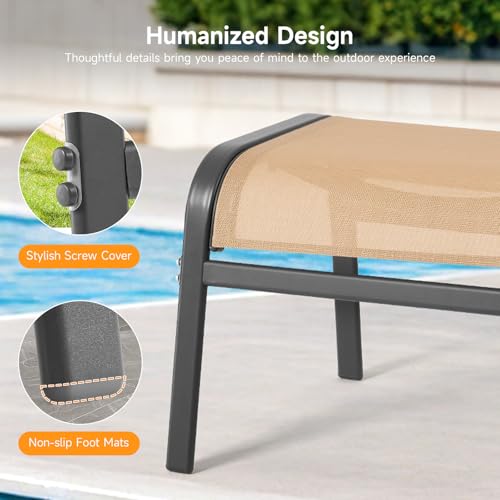 Outdoor Ottoman Set of 2 (2 Count)