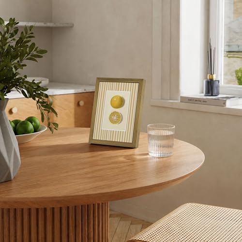 Yellow Lemon Canvas Wall Art Framed