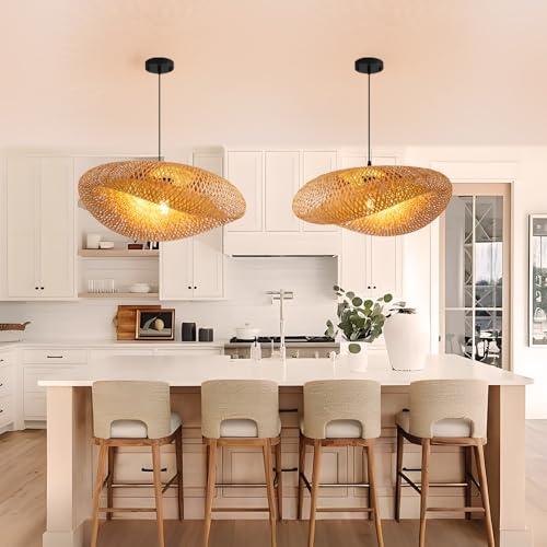 23.6" Bamboo Pendant Light