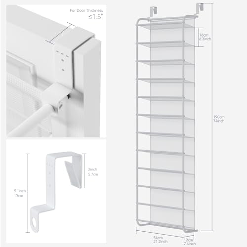 36 Pair Over the Door Shoe Rack