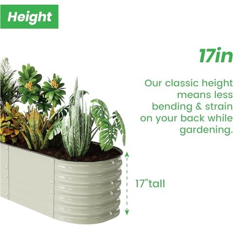 8x2 Galvanized Raised Garden Bed