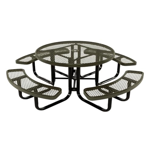 46In Round Picnic Table