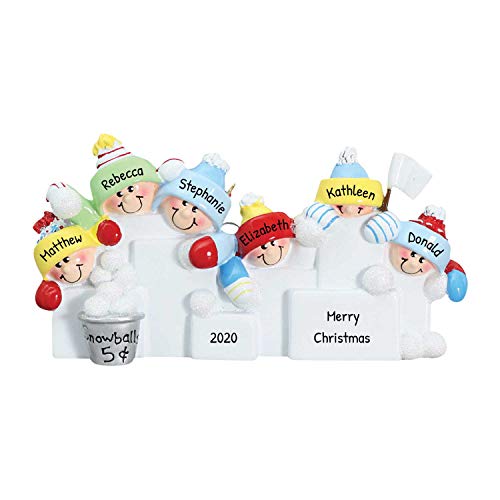 Personalized Family Christmas Ornament