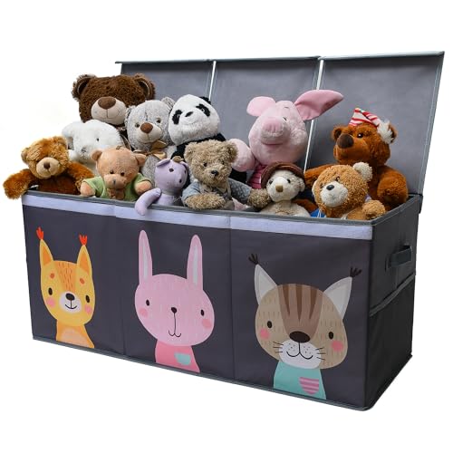 Extra Large Toy Storage Organizer with Lid