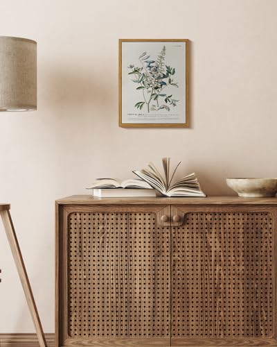 Framed Botanical Wall Art Herb Canvas Prints