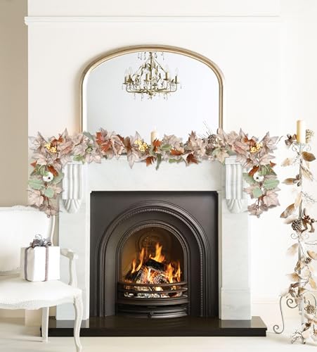 Fall Maple Leaf Garland (11.8 Foot)