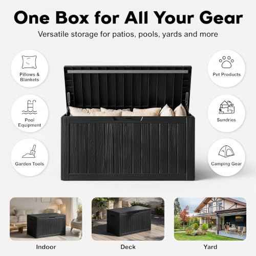 90 Gal Deck Box