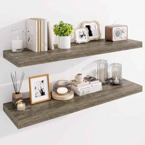 40" Floating Shelves for Wall (2 Count)