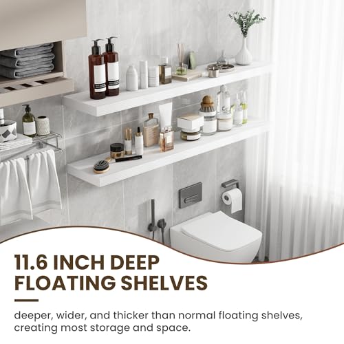 55 Inch Floating Shelves