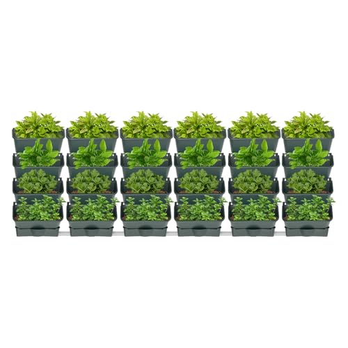 24Pack Vertical Wall Garden Planter