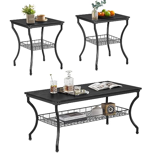3 Pieces Living Room Table Sets