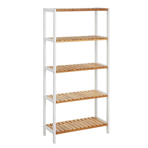 5 Tier Bamboo Shelf