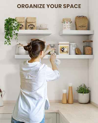 40" Floating Shelves for Wall (2 Count)