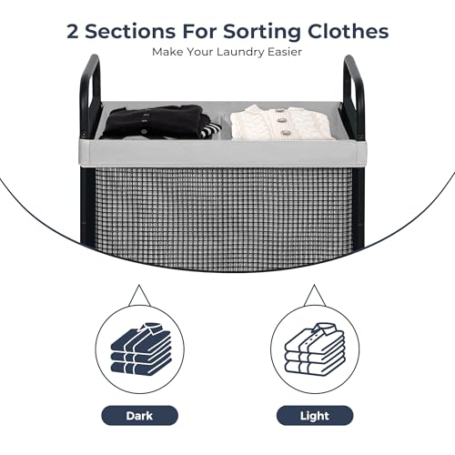Laundry Hamper 2 Section