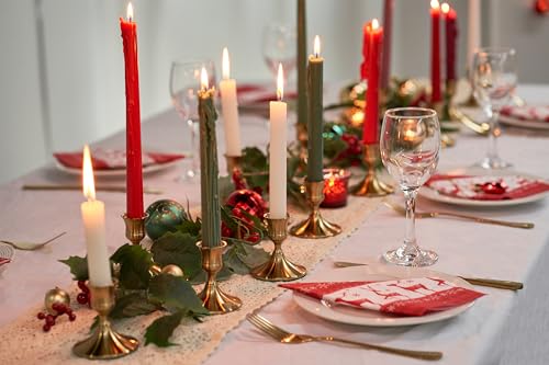 Gold Taper Candle Holder (12 Count)