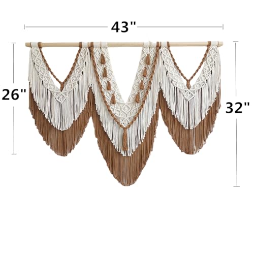 large macrame wall hanging