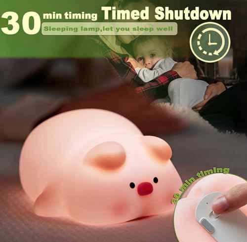 Piglet Night Light for Kids