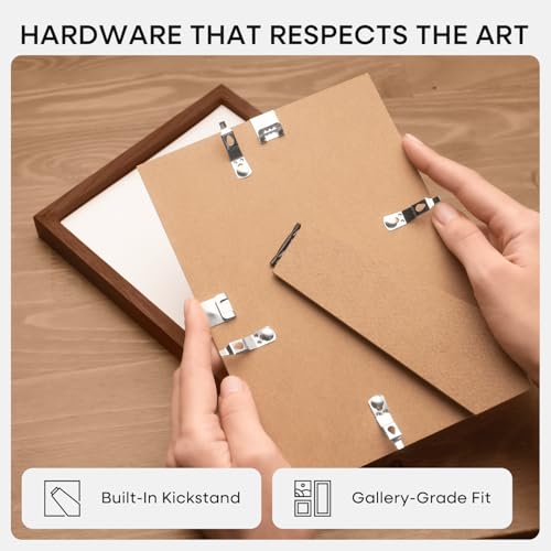 8x11 Brown Oak Picture Frame (3 Count)