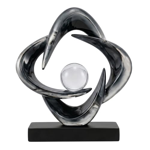 Modern Abstract Sculpture Decor