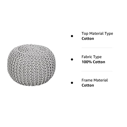 Round Pouf Ottoman