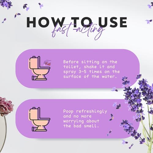 Toilet Spray for Poop (6.8 Fl Oz)