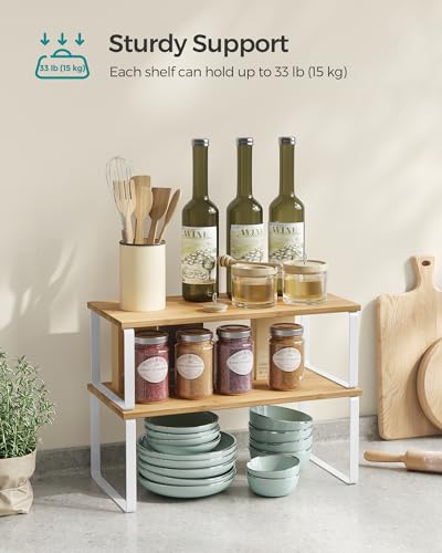 Cabinet Organizer Shelf (4 Count)